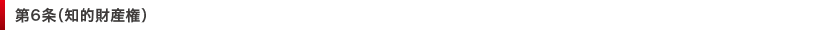 第6条（知的財産権）